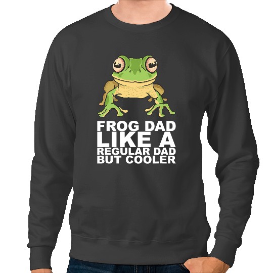 Frog Gift Toad Design For A Studying Frog Collector Sweatshirts