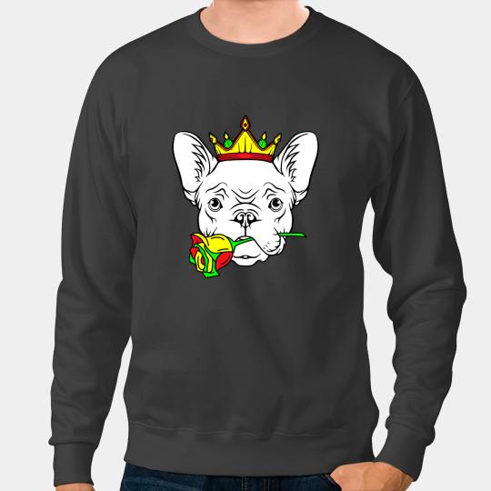 Frenchie Dog Juneteenth Dog Black History African American French Bulldog Sweatshirts