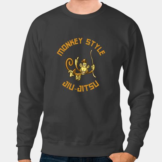 Monkey Lover Style JiuJitsu BJJ Muay Thai MMA Fighting Sweatshirts