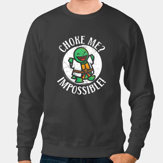 KV9 Turtle Choke Me Impossible Turtle Lover Tortoise Marine Biology Sweatshirts