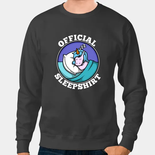 Unicorns Official sleep Unicorns pajama 1 Sweatshirts