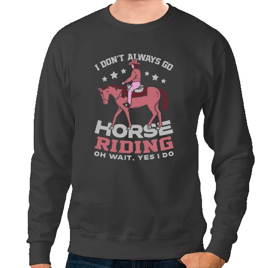 Horse Riding Owner Outfit Equestrian Horse Lover 2 Sweatshirts