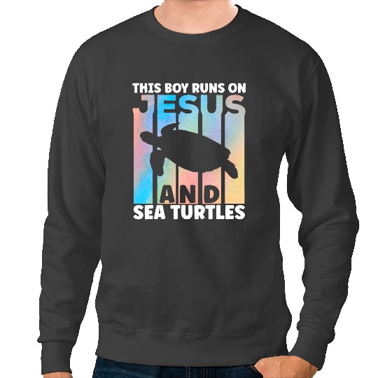 KV9 Turtle Outfit for Sea Turtle Lovers for Boys Sweatshirts