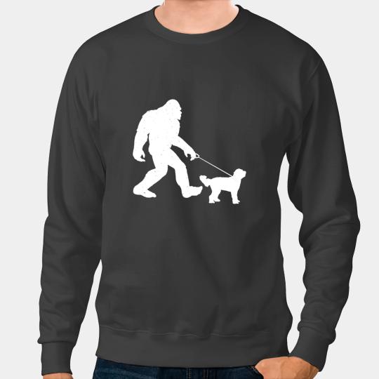 Goldendoodle bigfoots Walking Goldendoodle Dog The Dood Doodle Mom Funny Doodle Dog Sweatshirts