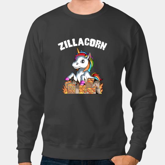 Unicorns Kaiju Unicorns Japanese Monster Sweatshirts