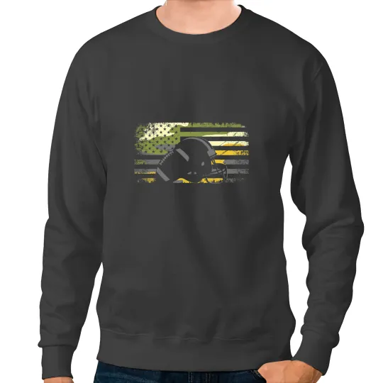 Football Gift Flag Camouflage Football 23 Sweatshirts