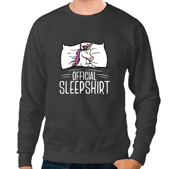 Unicorns Sleep Nap Official Sleep Pajama Unicorns 2 Sweatshirts