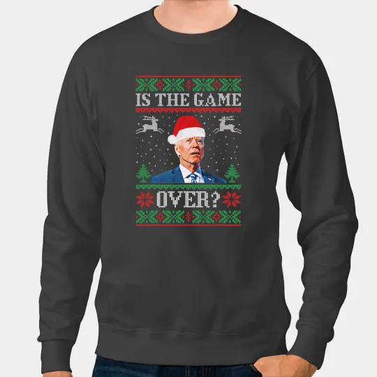 Soccer Player Funny Joe Biden Santa American Football USA Soccer Sweatshirts