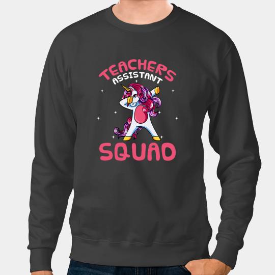 Unicorns Teacher Assistant Education Teaching Aide Unicorns Lover Sweatshirts