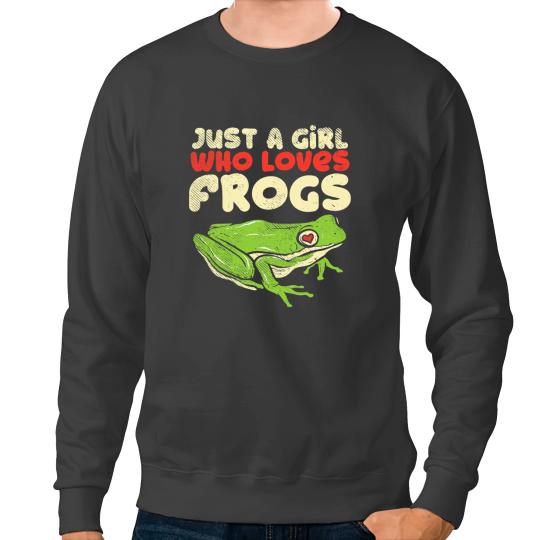 Frog Gift Toad Keeping crazys frog lady Funny Frogs Pet Sweatshirts