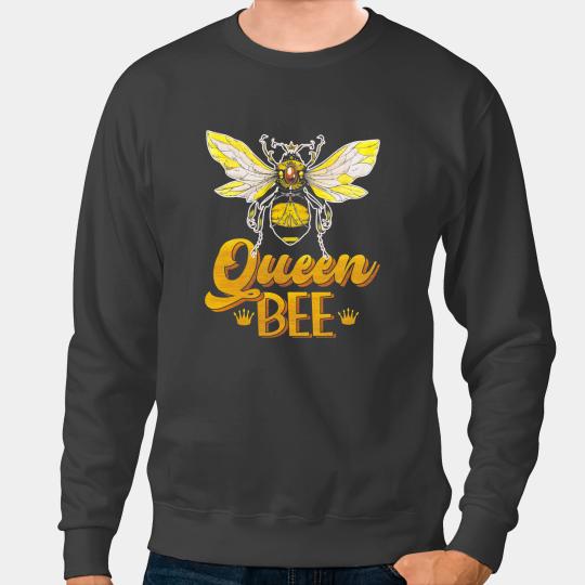 Bee Beekeeping Queen Bee Crown Cute Honey Bee Hive Beekeeping 271 Beekeeper Sweatshirts