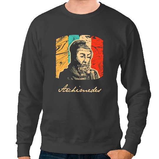 Astronomy Lover Archimedes Mathematician Astronomy Greek Scientist History Sweatshirts