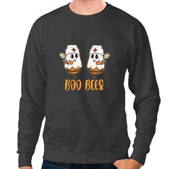 Bee Beekeeping Funny Boo Bees Halloween Costume For nurses In Late Shift 94 Beekeeper Sweatshirts