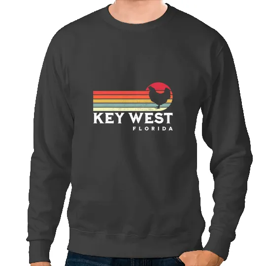Chicken Poultry Key West Florida Chicken Lover Souvenir 12 Sweatshirts