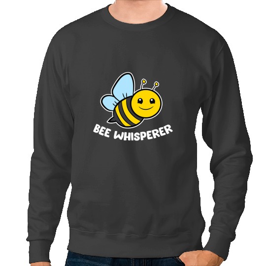 Bee Beekeeping Save The Bees Honeycomb Bee Whisperer Beekeeper Sweatshirts