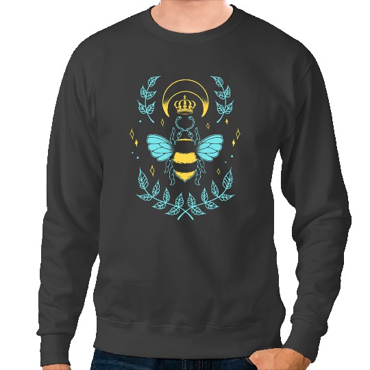 Bee Beekeeping Modern French Queen Bee for Beekeeping Bee Lovers Beekeeper Sweatshirts