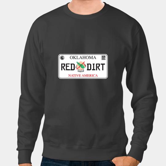 Dream Catcher Oklahoma RED DIRT License 2Country Music Sweatshirts