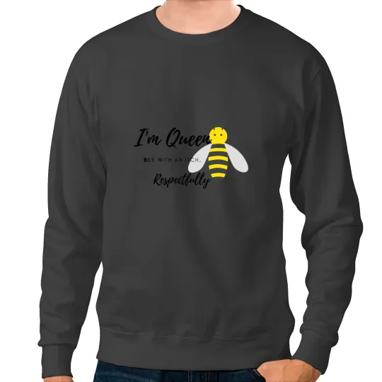 Bee Beekeeping Queen Bee 309 Beekeeper Sweatshirts