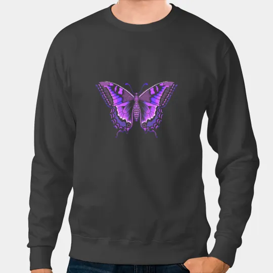 Artistic Tiger Swallowtail Butterfly Insect 2Moth Lover Sweatshirts