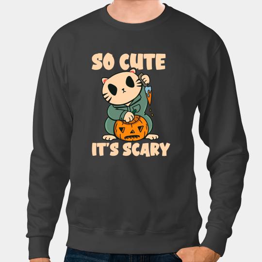 Cat Paws Pumpkin Halloween Outfit So Cute Its Scary 14 Sweatshirts