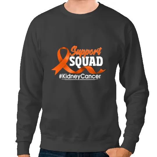 Kidney Disease Support Squad Kidney Cancer Awareness Gifts Sweatshirts