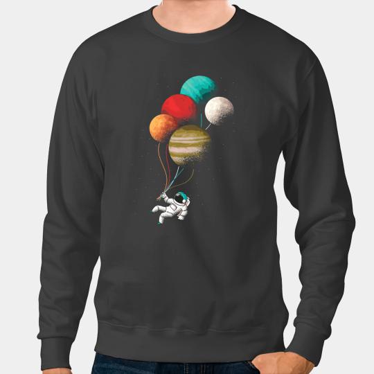 Astronauts Astronomy Space Cute Planets Galaxy Universe Kids Science Sweatshirts