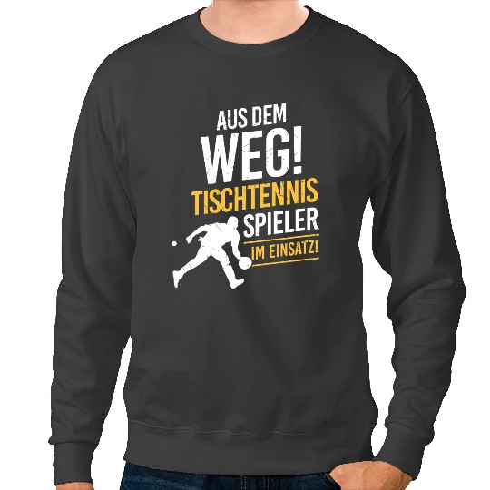 Table Tennis PP From Dem Weg Table Tennis Player Table Tennis Ping Pong Club Sweatshirts