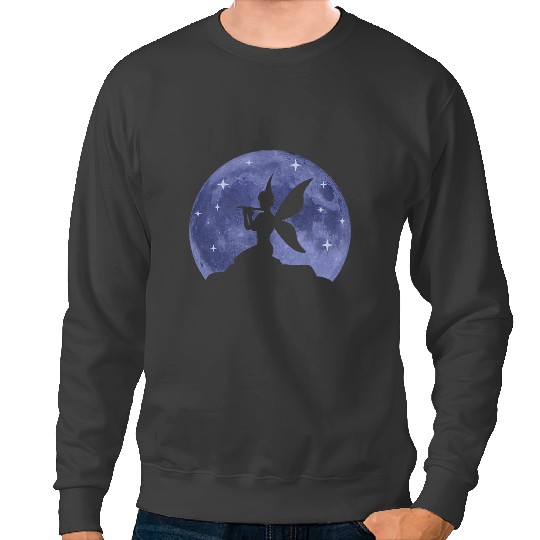 Fairy Full Moon Elf Moon Magic Fairy with Fairy Wings Sweatshirts