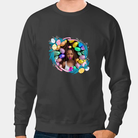 Black Girl Magic Easter Spring Melanin Sista Women Girls 7 Sweatshirts