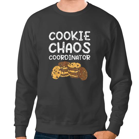 Funny Scout For Girls Cookie Chaos Coordinator Women Girls Sweatshirts