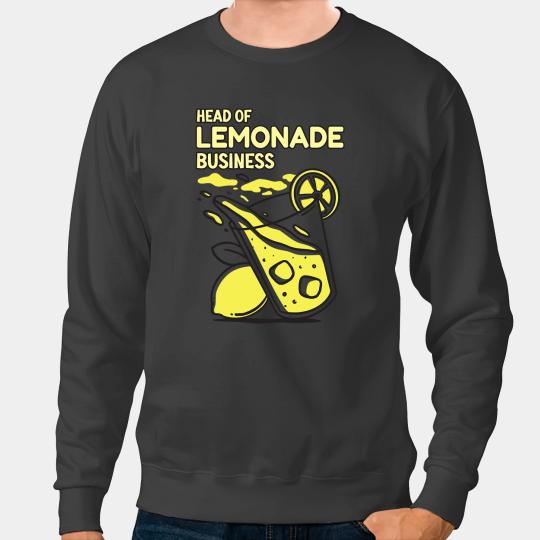 Head Of Lemonade Business Stand Lemonade Business Sweatshirts