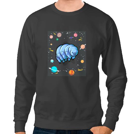 Astronauts Tardigrade In Space Microbiologist Science Sweatshirts
