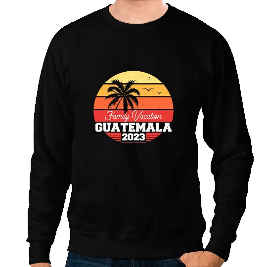 Guatemala Family Vacation Matching Holiday Summer Sweatshirts