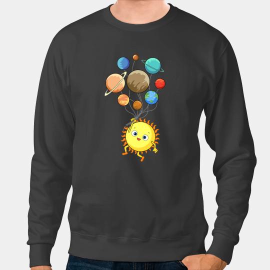 Astronomy Lover Solar System Planets Astronomy Space Science Girls Boys 9 Sweatshirts
