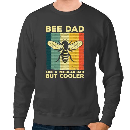 Bee Beekeeping Cool Beekeeping Art Men Dad Bee Hive Keeping Honey Beekeeper 4 Beekeeper Sweatshirts