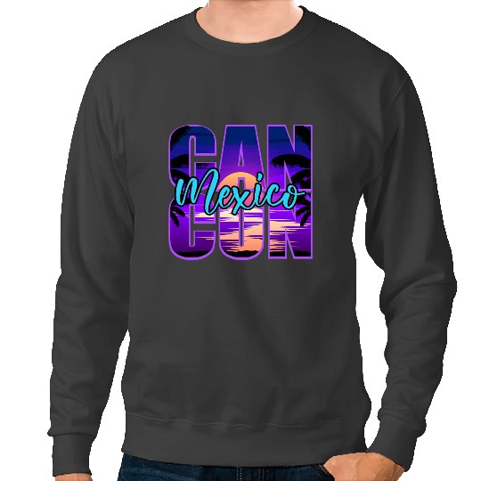 Cancun Mexico Outfits Family Vacation Souvenir Summer Group Sweatshirts