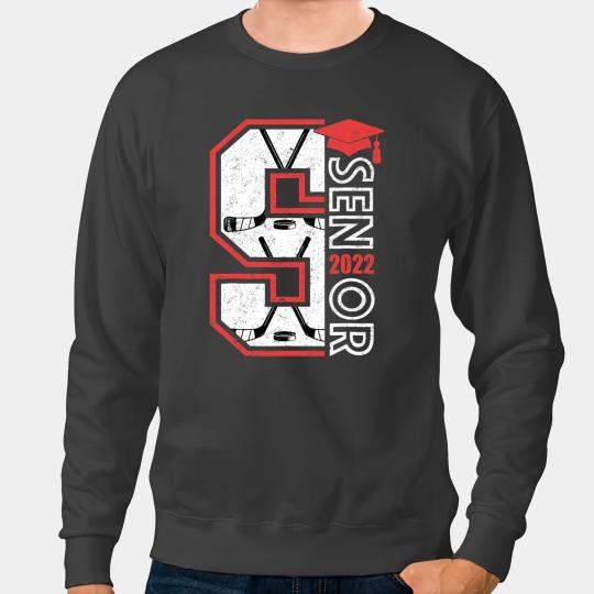 Hockey Gift Graduation Senior Class Graduate Ice hockey Sweatshirts