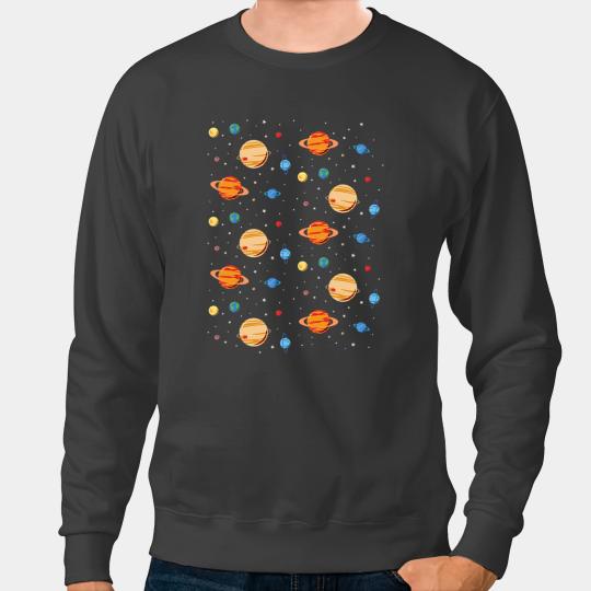 Astronomy Lover Solar System Planets Astronomy Space Science Girls Boys 17 Sweatshirts
