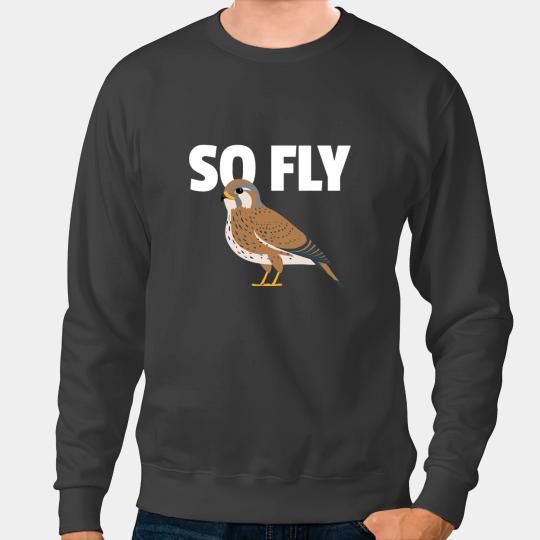Birding Birdwatching Kestrel Falcon Sweatshirts