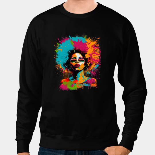 Black History Month African american Black Queen Juneteenth Sweatshirts