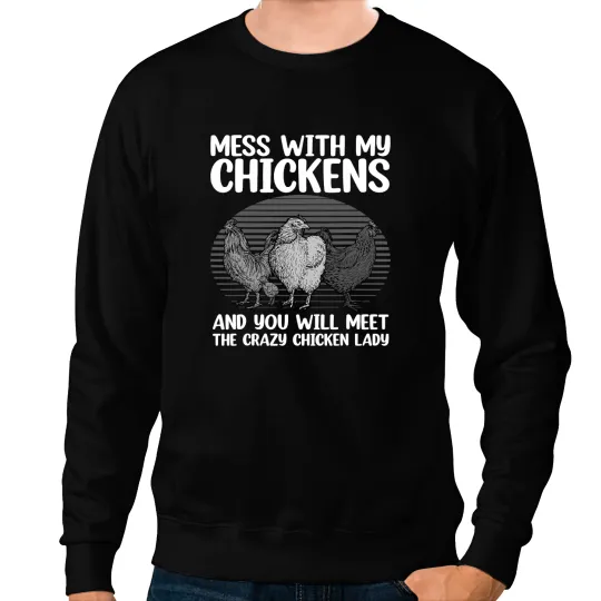 Chicken Poultry Cool Chicken For Women Girls Mom Chicken Farmer Whisperer35 Sweatshirts