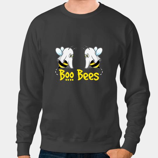 Bee Beekeeping Boo Bees Funny Halloween Matching Couples Costume For Her Beekeeper Sweatshirts