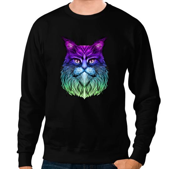 Cat Paws Kitty Maine Coon Cat kitty animal lol Sweatshirts