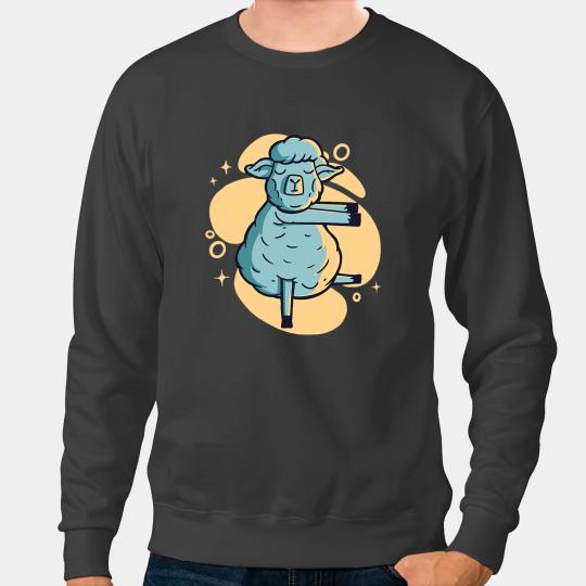 Sheep Lamb Walking Personalized Sleep Sleeping Ewe Sheeps Sweatshirts