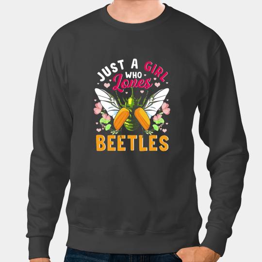 Bee Beekeeping Just A Girl Who Loves Entomologist Beetle Bug Lover 391 Beekeeper Sweatshirts