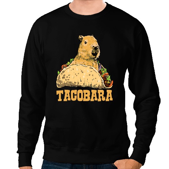capybaras Lover Tacobara Taco capybaras 1 Sweatshirts