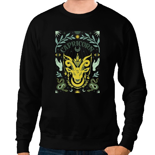 Capricorn Zodiac Birthday Gift Horoscope Zodiac Astrology Sweatshirts
