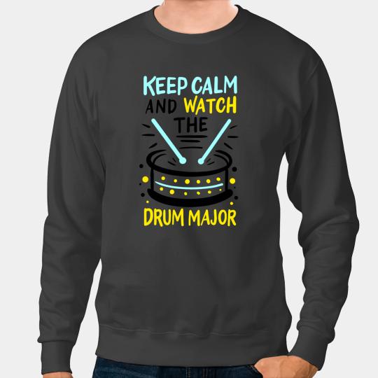 funny marching band drum major drummer orchestra 21 Sweatshirts