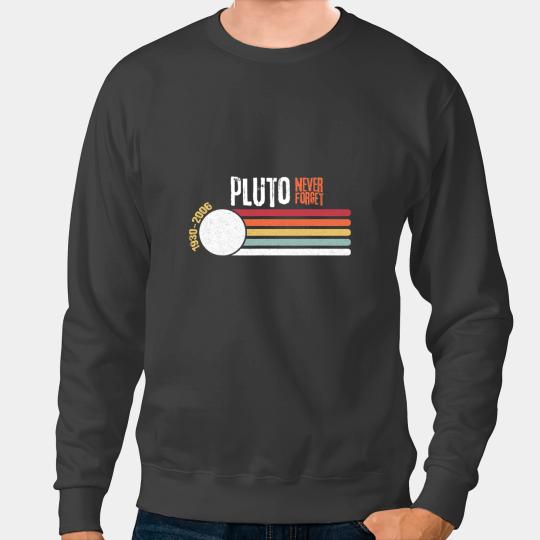 Astronomy Lover Pluto Never Forget 1930 2006 Planet Space Science Astronomy 1 Sweatshirts