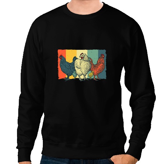 Chicken Poultry For Men Women Rooster Farm Animal Chicken Farmer59 Sweatshirts